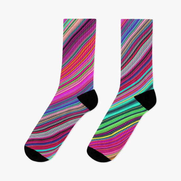Item preview, Colorful Abstract Lines Designs designed and sold by SeventhGate.