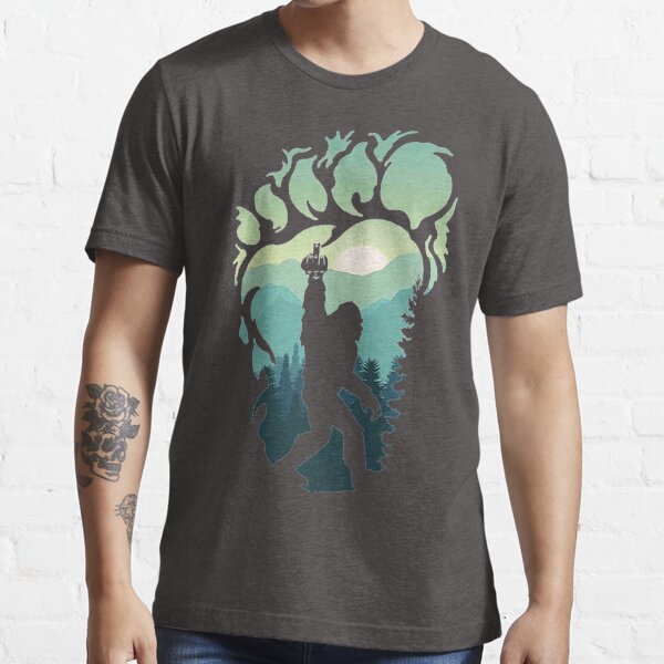 Bigfoot middle finger shirt Clearance