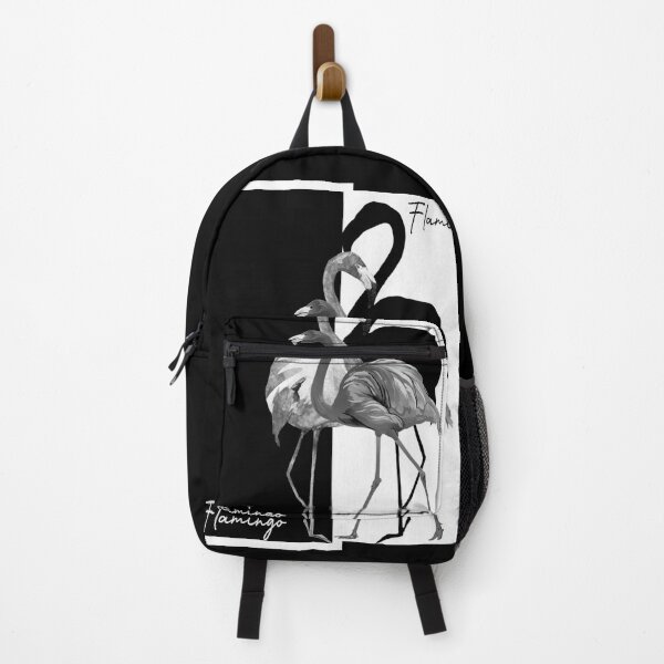 Item preview, Beautiful Retro Black And White Flamingo Couple designed and sold by TheImperfecto.