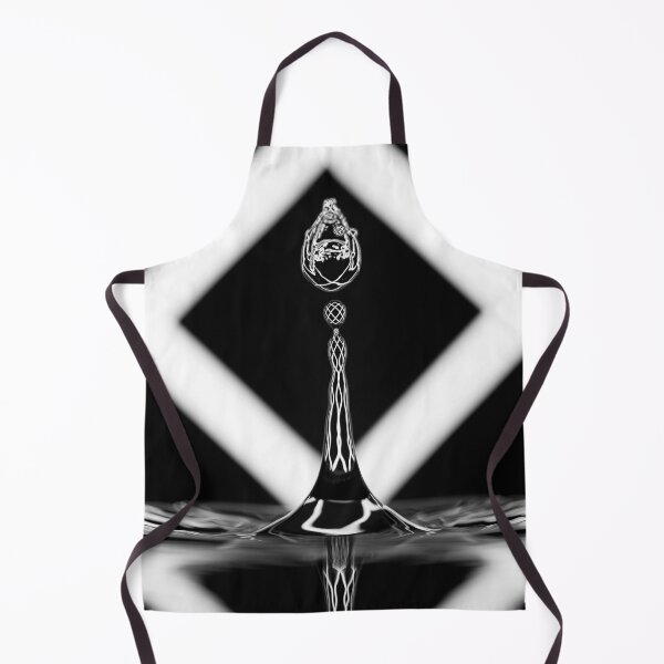 Item preview, Abstract Black and White Water Drop Refraction designed and sold by Tim Paulawitz.