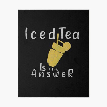 Iced Tea Pitcher print art print art at