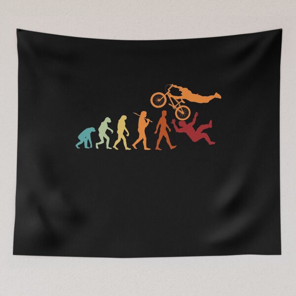 Item preview, BMX Cyclist Bike Stunt Retro Bicycle MTB Boys designed and sold by Lenny Stahl.