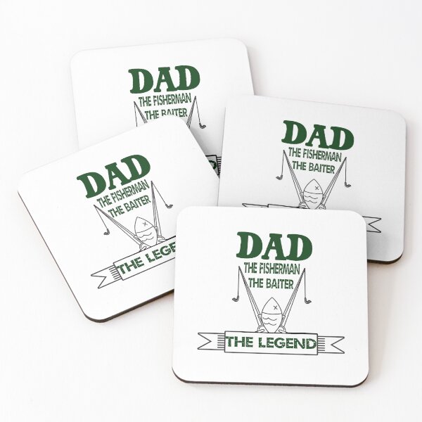 Item preview, DAD THE FISHERMAN, THE BAITER, THE LEGEND FATHERS DAY DESIGN designed and sold by Designs Of all kinds.