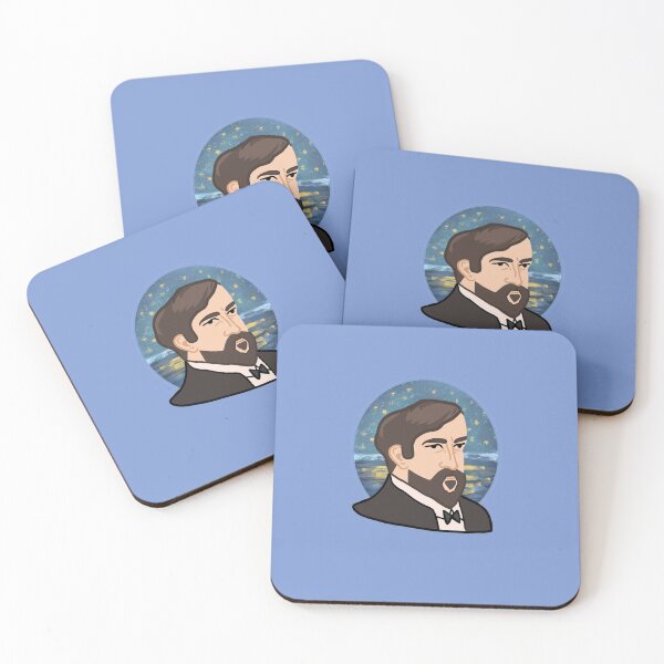 Item preview, Claude Debussy Illustration designed and sold by KatiaMart.