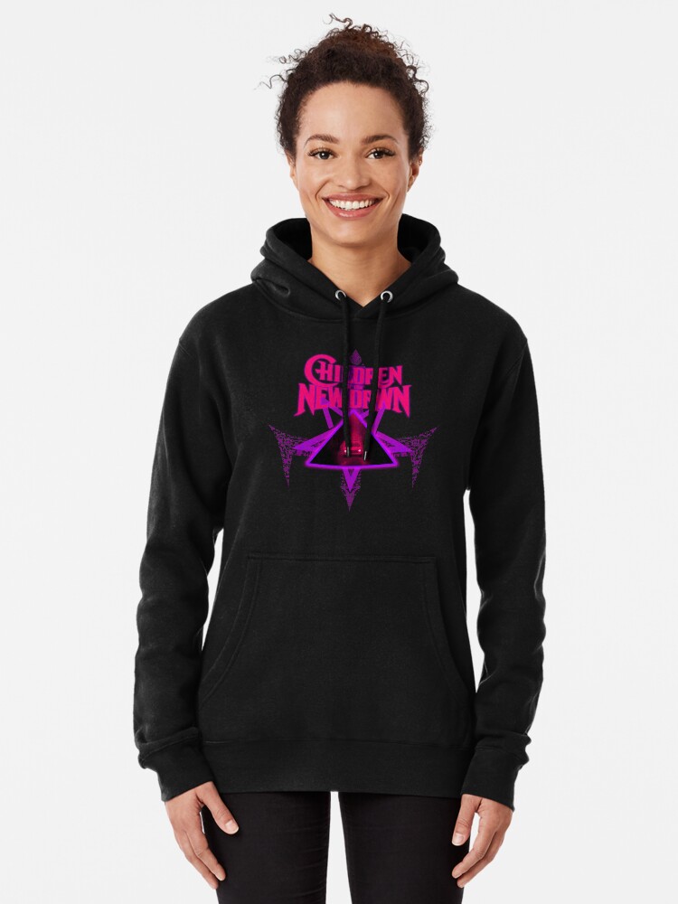 Black pyramid blast off store hoodie