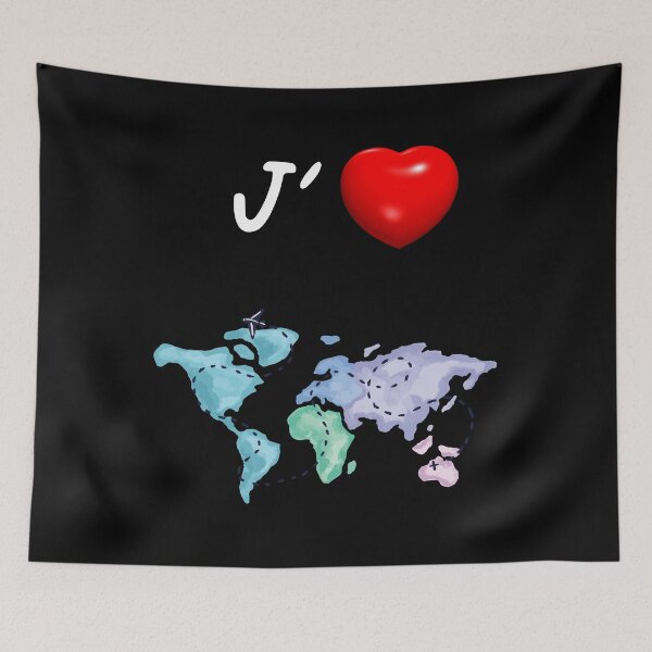 Item preview, OBV - I love to travel designed and sold by vb66.