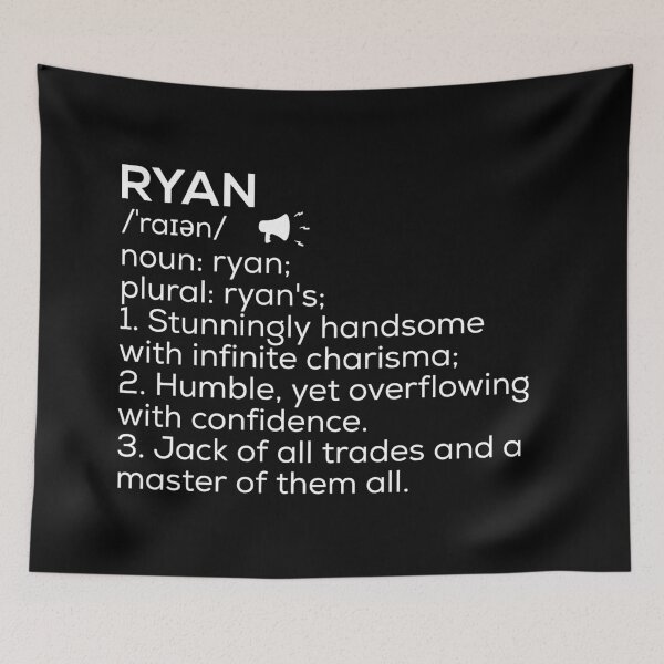Item preview, Ryan Name Definition designed and sold by Teelogic.