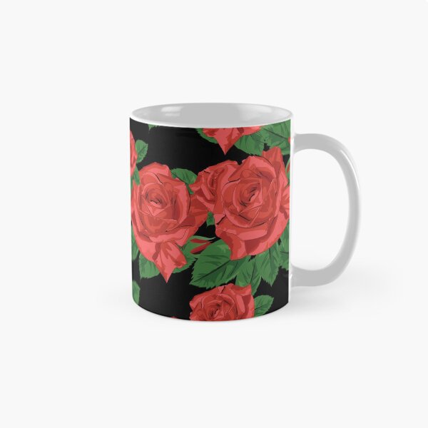 Item preview, Red Roses on black designed and sold by JoyColorLove.