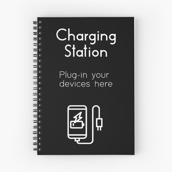 Item preview, Charging Station Sticker Set (White) designed and sold by Suzanne Tewnion.