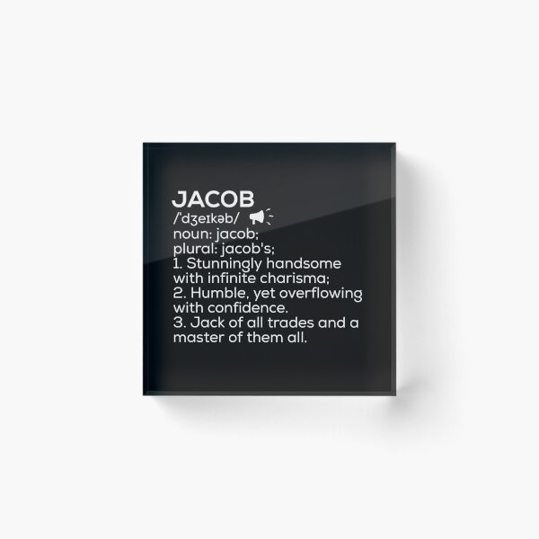 Item preview, Jacob Name Definition designed and sold by Teelogic.