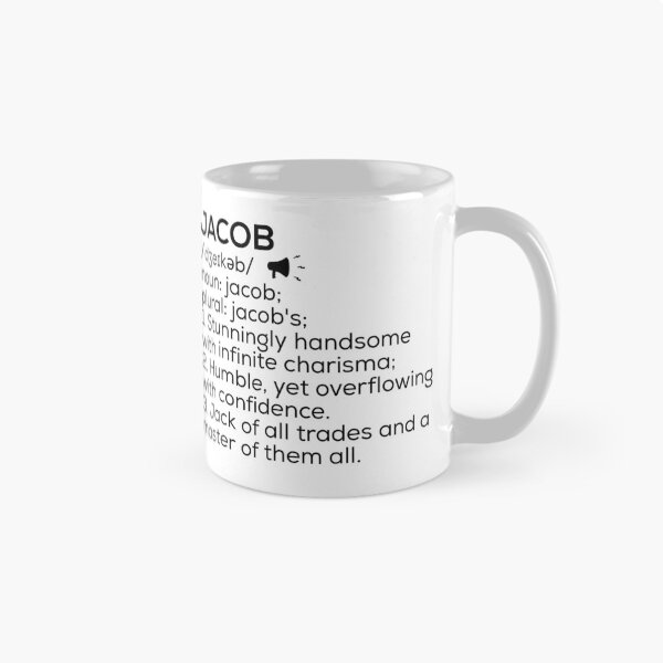 Item preview, Jacob Name Definition designed and sold by Teelogic.