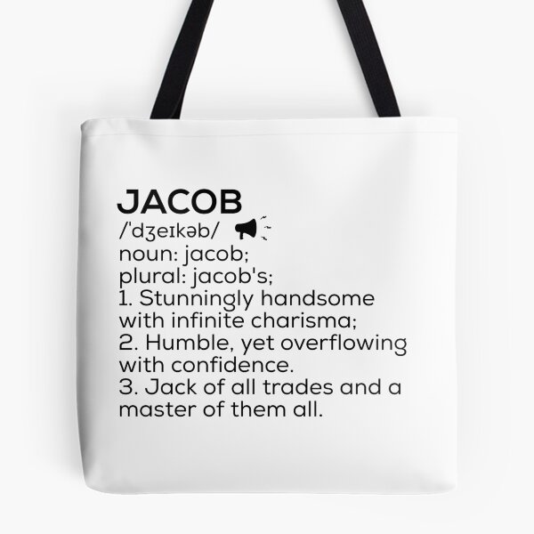 Item preview, Jacob Name Definition designed and sold by Teelogic.