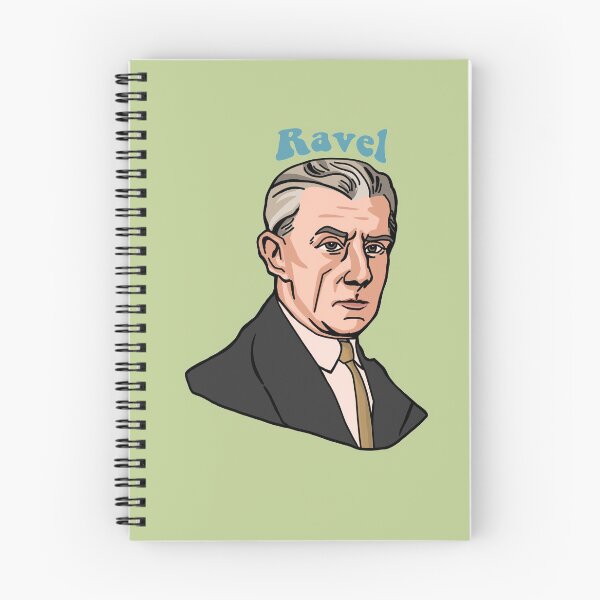 Item preview, Maurice Ravel Illustration  designed and sold by KatiaMart.
