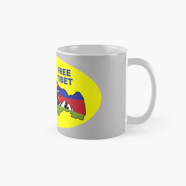 Aperçu de l'œuvre Tibet libre créée et vendue par designandclouds.