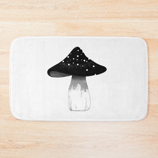 Item preview, mushroom 2021 B&W designed and sold by Lartimagination.