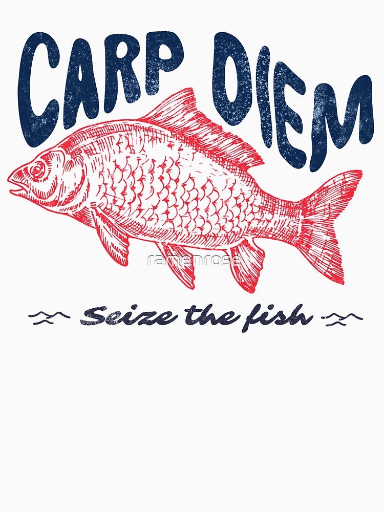 Carpe Diem Seize the Carp Fishing Shirt, Funny