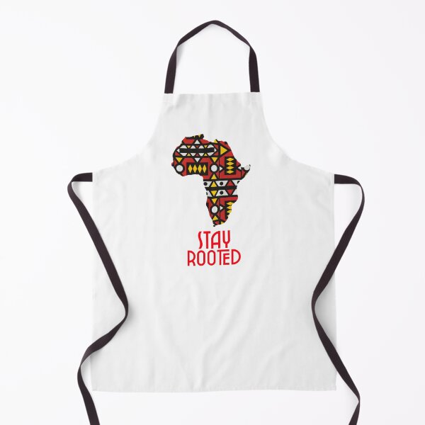 Item preview, Stay Rooted Classic Red Angolan Samakaka Print designed and sold by Mazubalala.