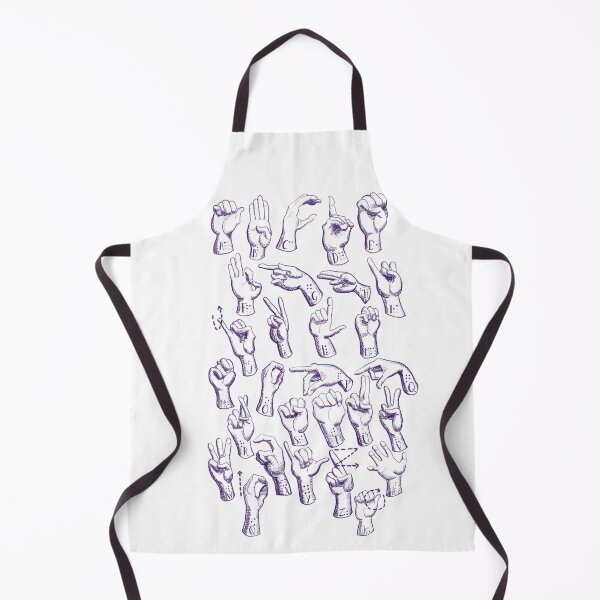 Item preview, Sign laguage alphabet with brail norwegian designed and sold by ADrawerInPurple.