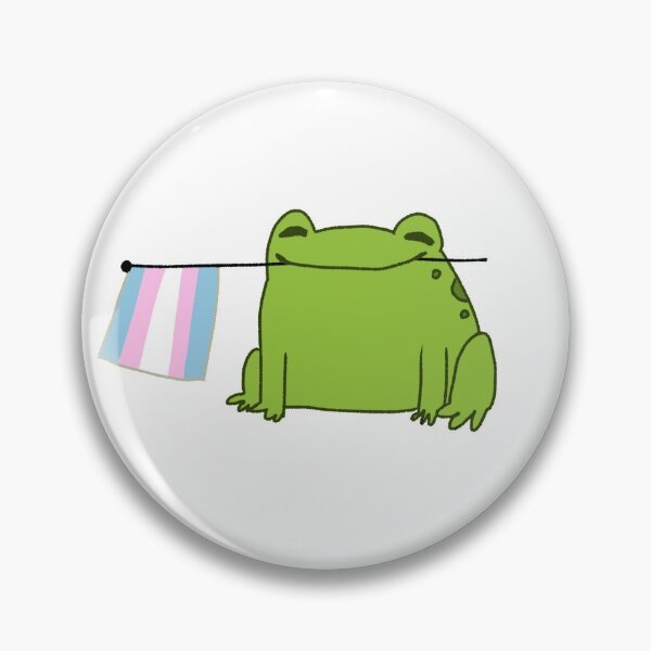 Artikelvorschau, Trans Pride Frog entworfen und verkauft von ClassyEyeballs.
