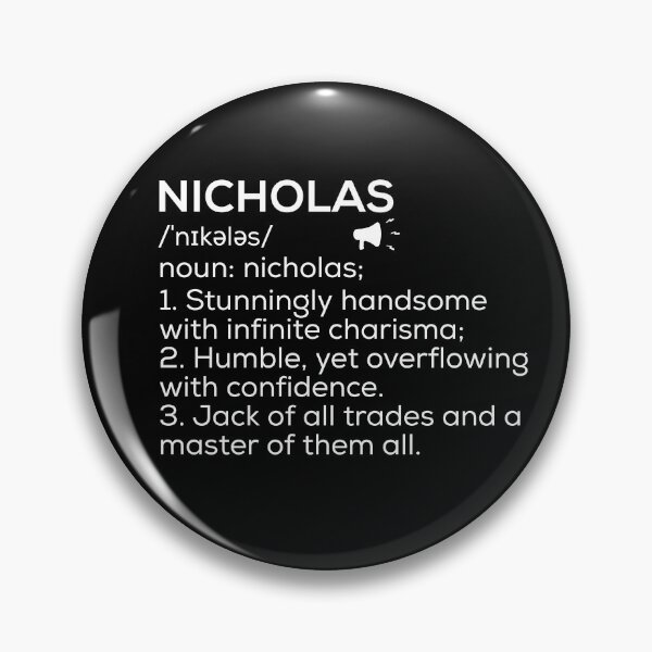 Item preview, Definición del nombre Nicolás designed and sold by Teelogic.