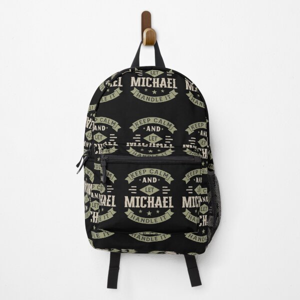 Item preview, Keep Calm And Let MICHAEL Handle it designed and sold by JobSmith.