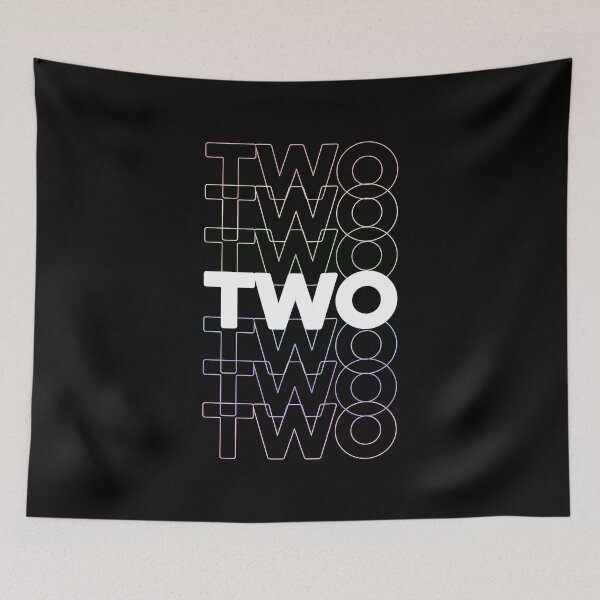 Item preview, 2nd Kids Birthday, Adults Favorite Number Two, Rainbow Color designed and sold by The Princess Saves Herself.