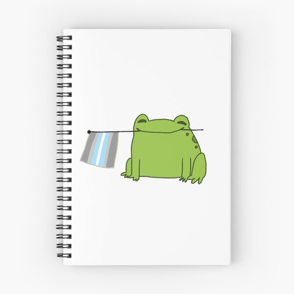 Item preview, Demiboy Pride Frog designed and sold by ClassyEyeballs.