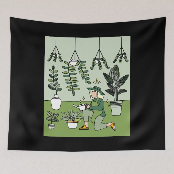 Item preview, Retro Hobby Gardener Garden Gardener designed and sold by flofin.