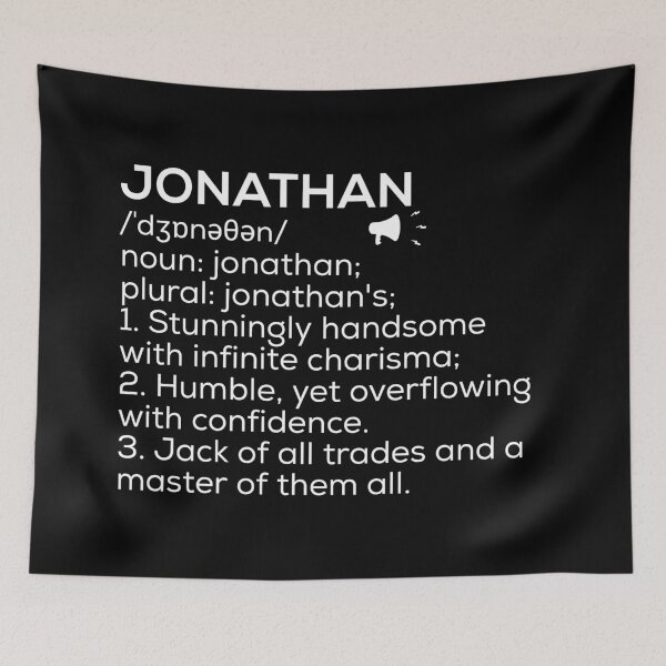 Item preview, Jonathan Name Definition designed and sold by Teelogic.