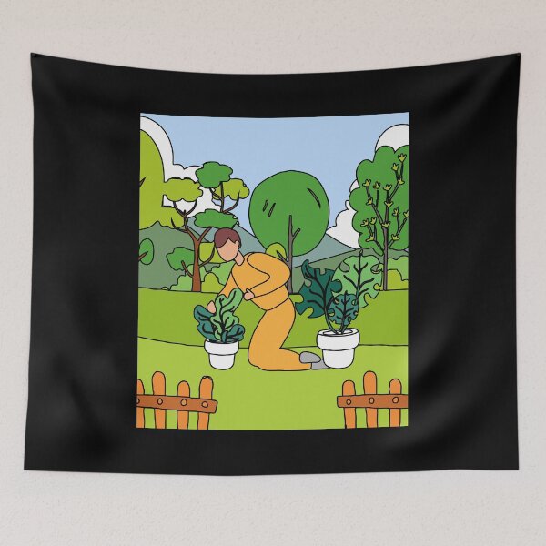 Item preview, Retro Hobby Gardener Garden Gardener designed and sold by flofin.
