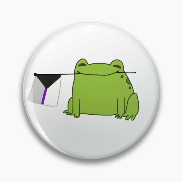 Item preview, Demisexual Pride Frog designed and sold by ClassyEyeballs.