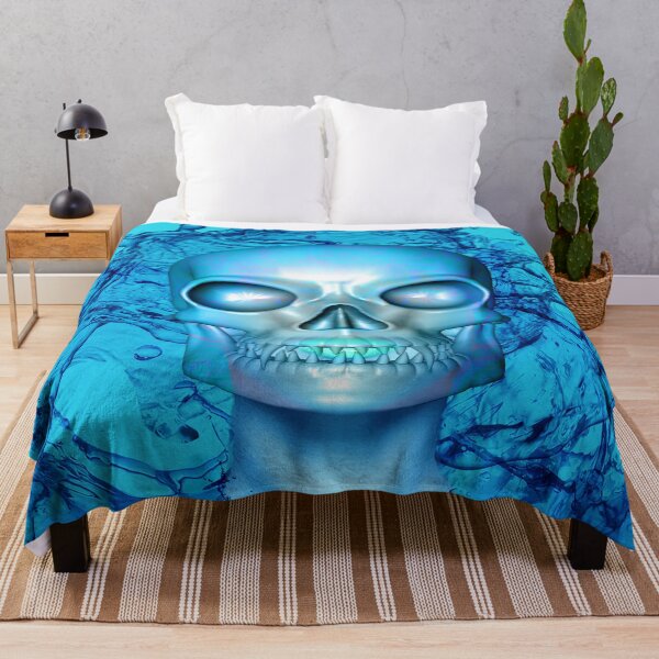 Item preview, Metal Skull in Water designed and sold by Icarusismart.