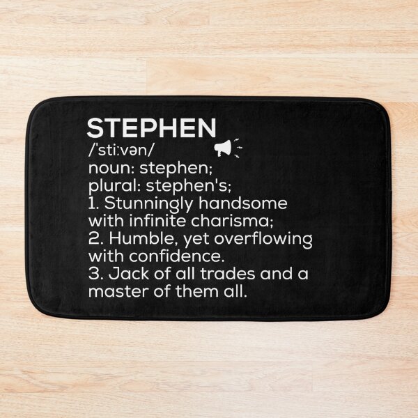 Item preview, Stephen Name Definition designed and sold by Teelogic.