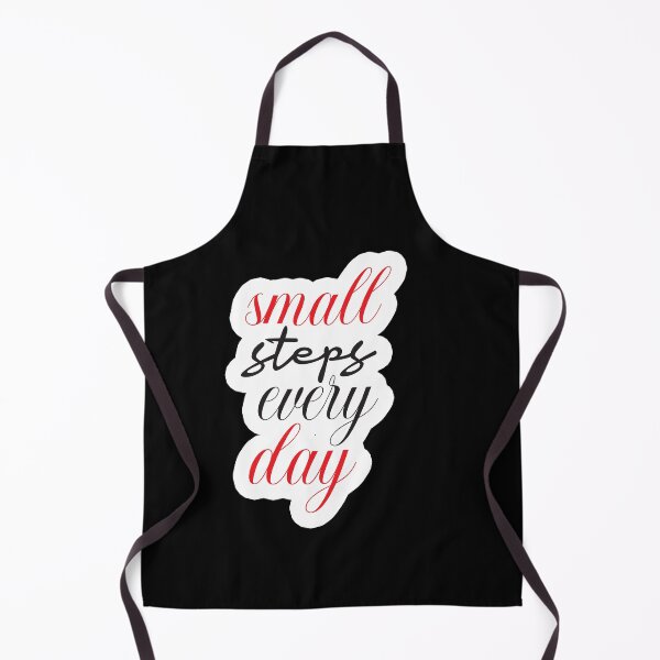 Item preview, small steps every day, motivational quote design designed and sold by adjamine.