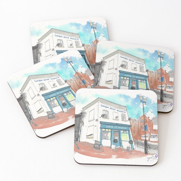 Item preview, London Street Brasserie, Reading designed and sold by SerineTucciArt.