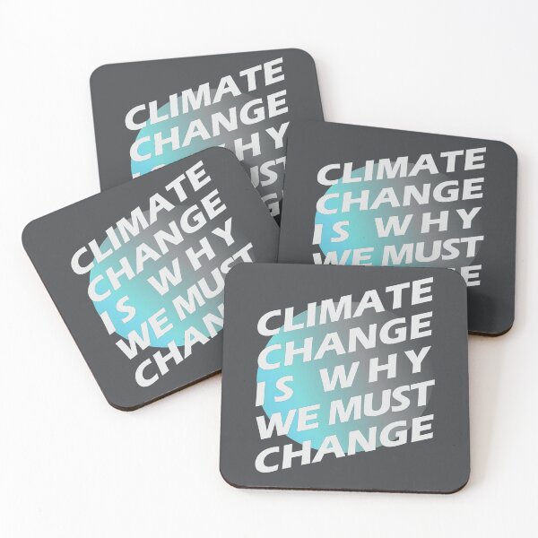 Item preview, Climate Change Is Why We Must Change - Climate Change Global Warming designed and sold by DrawingBoard.