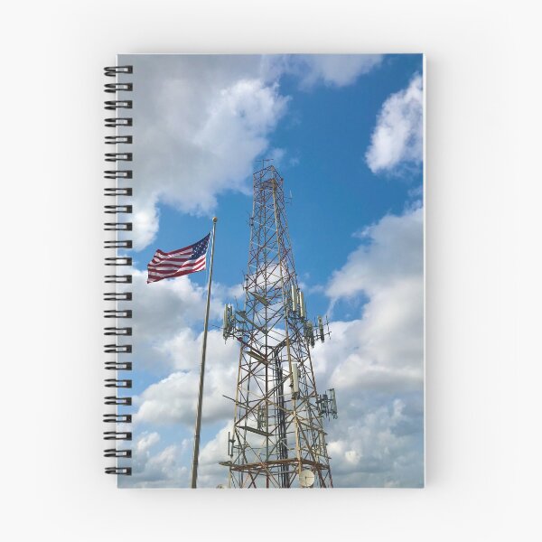 Item preview, American Flag with Cellphone Tower designed and sold by Christine  Wilson Photos.
