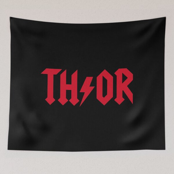 Item preview,  Thor Rock Music Viking Nordmann God lightning designed and sold by LaundryFactory.