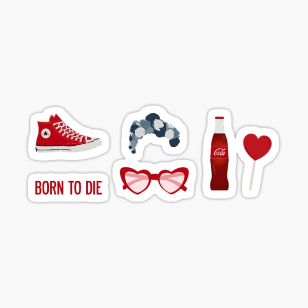 Lana del Rey - Lana Del Rey Born To Die - Sticker