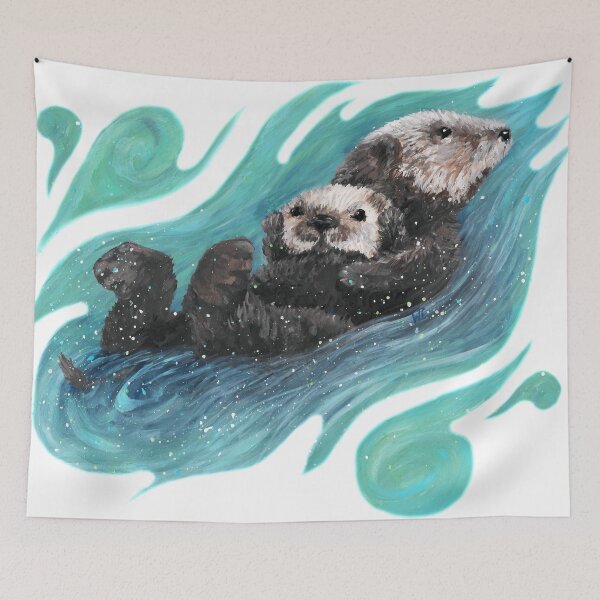 Item preview, Nutria de mar designed and sold by Wendy Custer.