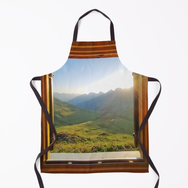 Item preview, Window to Austrian Mountain Landscape designed and sold by Tim Paulawitz.
