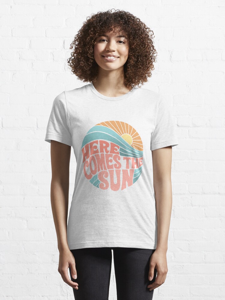 Discover Pink Groovy Here Comes the Sun | Essential T-Shirt 