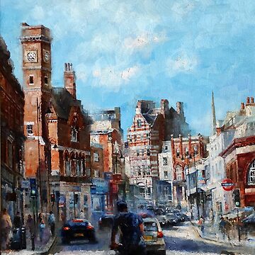 Artwork thumbnail, Hampstead, Heath Street by rogerpanart