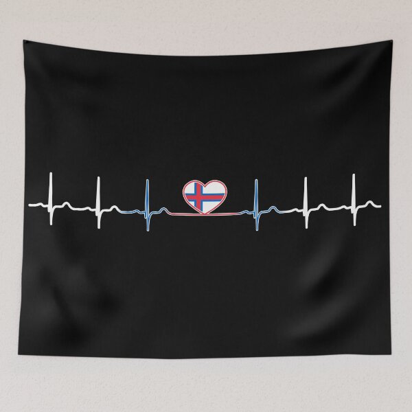Item preview, Heartbeat Faroe Islands designed and sold by Heartbeatsalad.