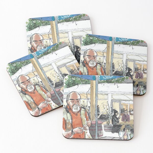 Item preview, Nag's Head Beer Garden designed and sold by SerineTucciArt.