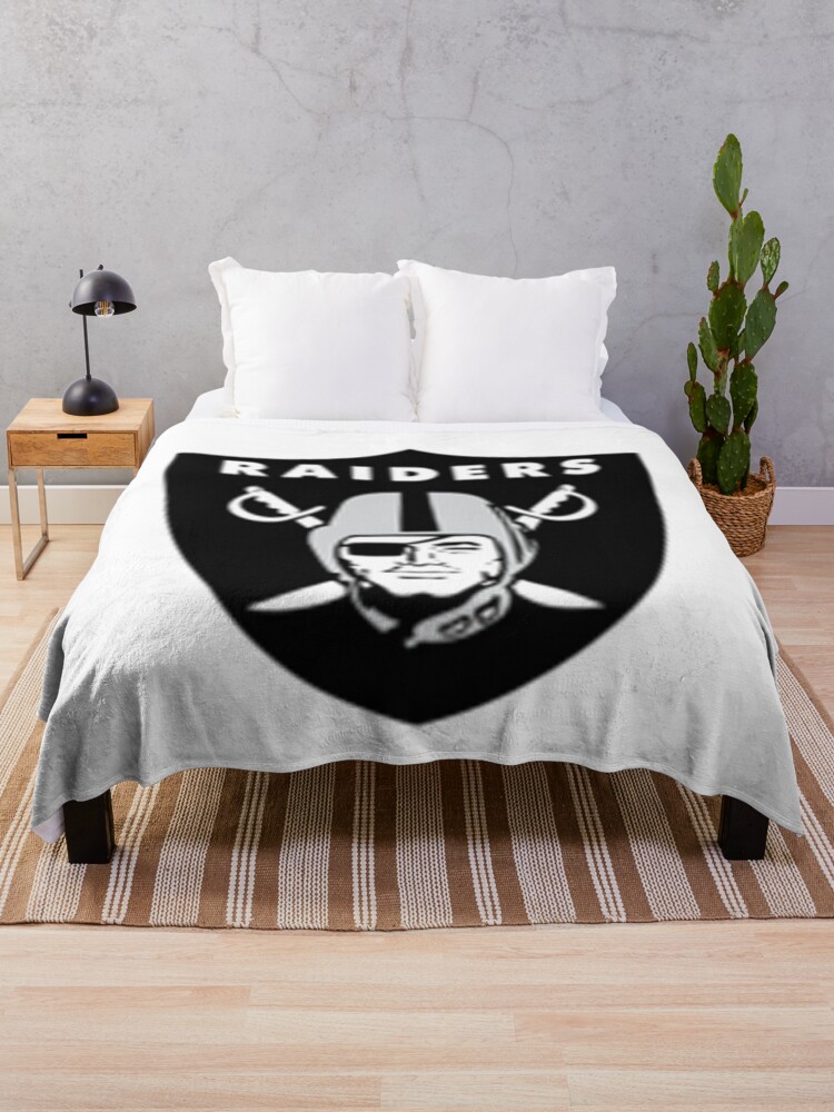 Raiders blanket set hot sale