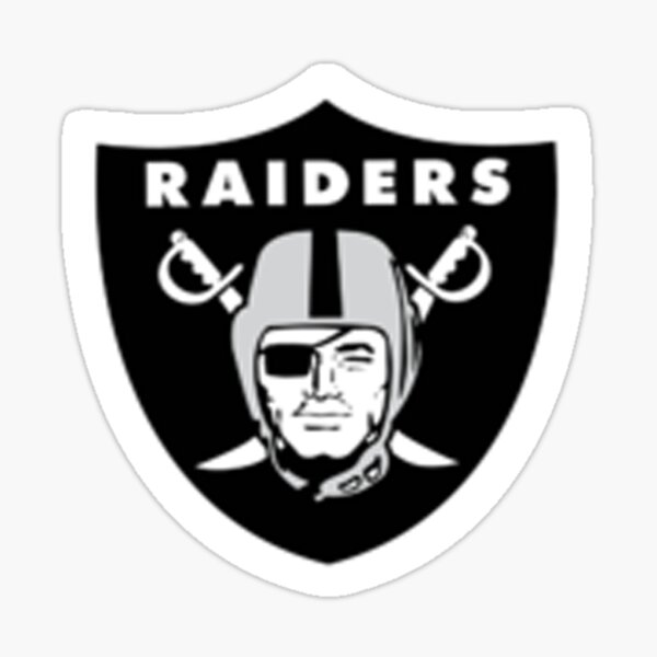 Raiders merchandise Sticker for Sale by EasyStreet Fashion