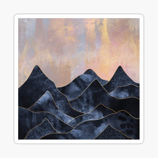 Item preview, Mountainscape Color designed and sold by AbigailMorrison.