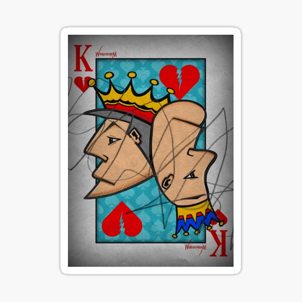 Crossing Lines 15 - The Sad Old Kings Sticker