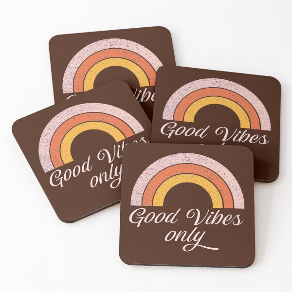 Item preview, Good Vibes only pink rainbow designed and sold by Danicus666.